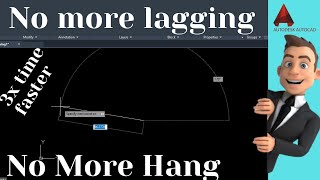 No More Lagging | No more hang | how to speed up AutoCAD, Line Command lagging problem. screenshot 5