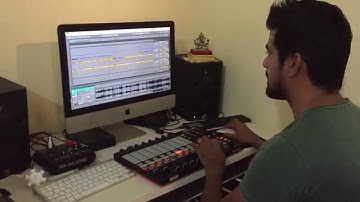 Ableton live Apc40 mk2 sampling for show