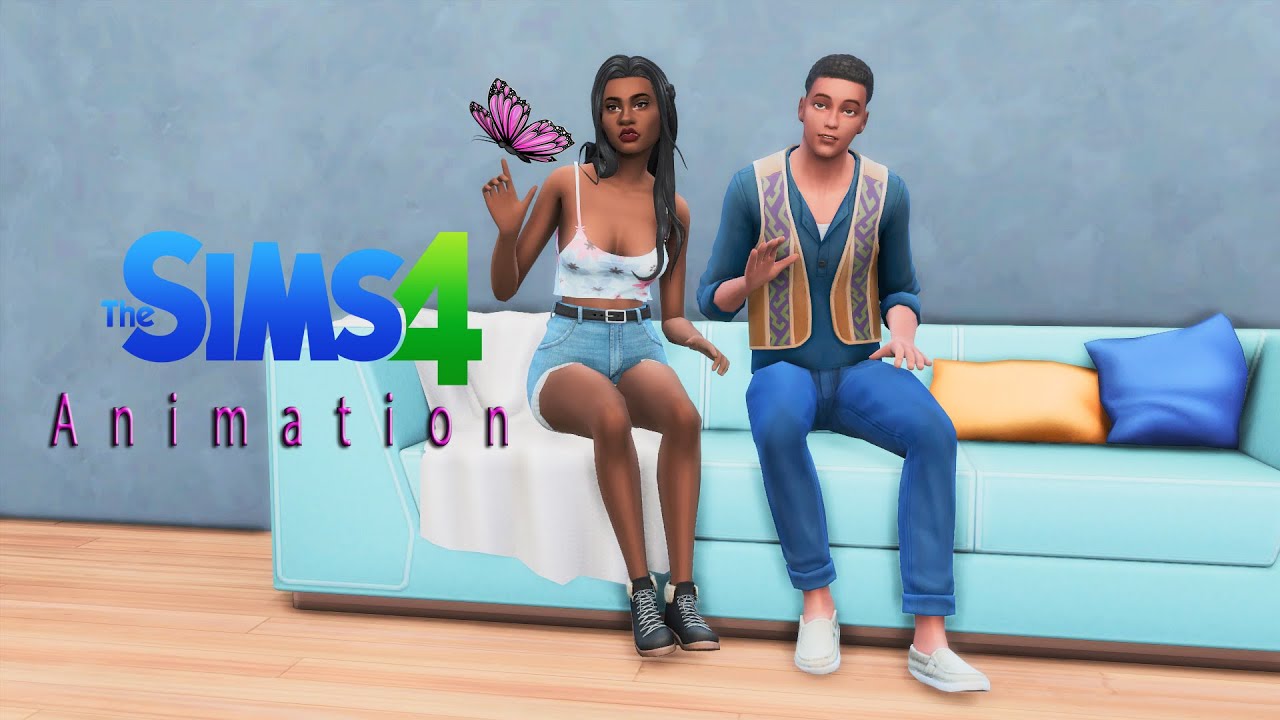 THE SIMS 4 REALISTIC TALK AND LISTEN SITTING ANIMATION - DOWNLOAD - YouTube