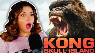 ACTRESS REACTS to KONG: SKULL ISLAND (2017) FIRST TIME WATCHING *MONSTERVERSE IS INSANE*