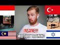 INSANE!!! MILITARY TRAINING (ISRAEL v INDONESIA v MALAYSIA v TURKEY)