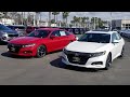 2018 Accord Sport 2.0T VS 1.5T (battle of the sports)