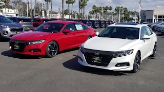 2018 Accord Sport 2.0T VS 1.5T (battle of the sports)
