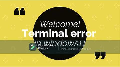 Error 0x80070002 when launching Terminal Environment variable for windows terminal