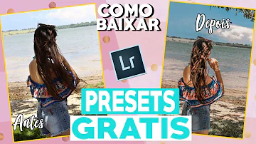 Como salvar presets gratuitos?