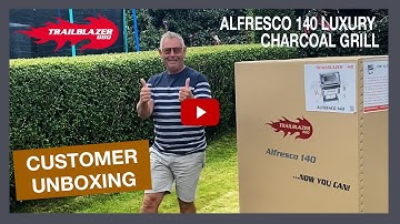 Trailblazer Alfresco 140 Luxury BBQ - Customer Unboxing Video