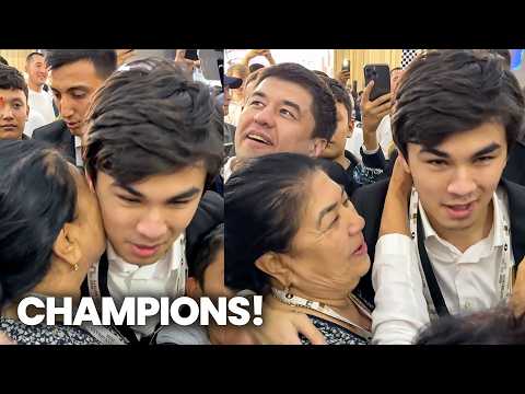 Uzbekistan Wins the Chess Olympiad & Samarkand Goes WILD!