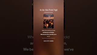 At the Alex Pretti Vigil