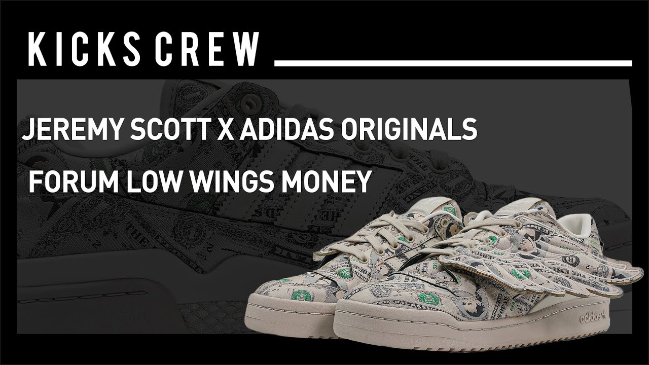 Jeremy Scott x adidas Forum Low Wings Money GX6393 Release Date - SBD