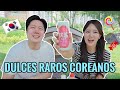 (sub) PROBANDO DULCES RAROS DE COREA 🇰🇷🍭 | Vlog en Rio Han