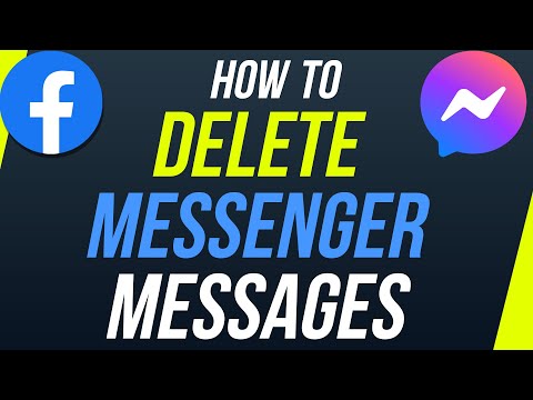 How To Delete Facebook Messenger Messages