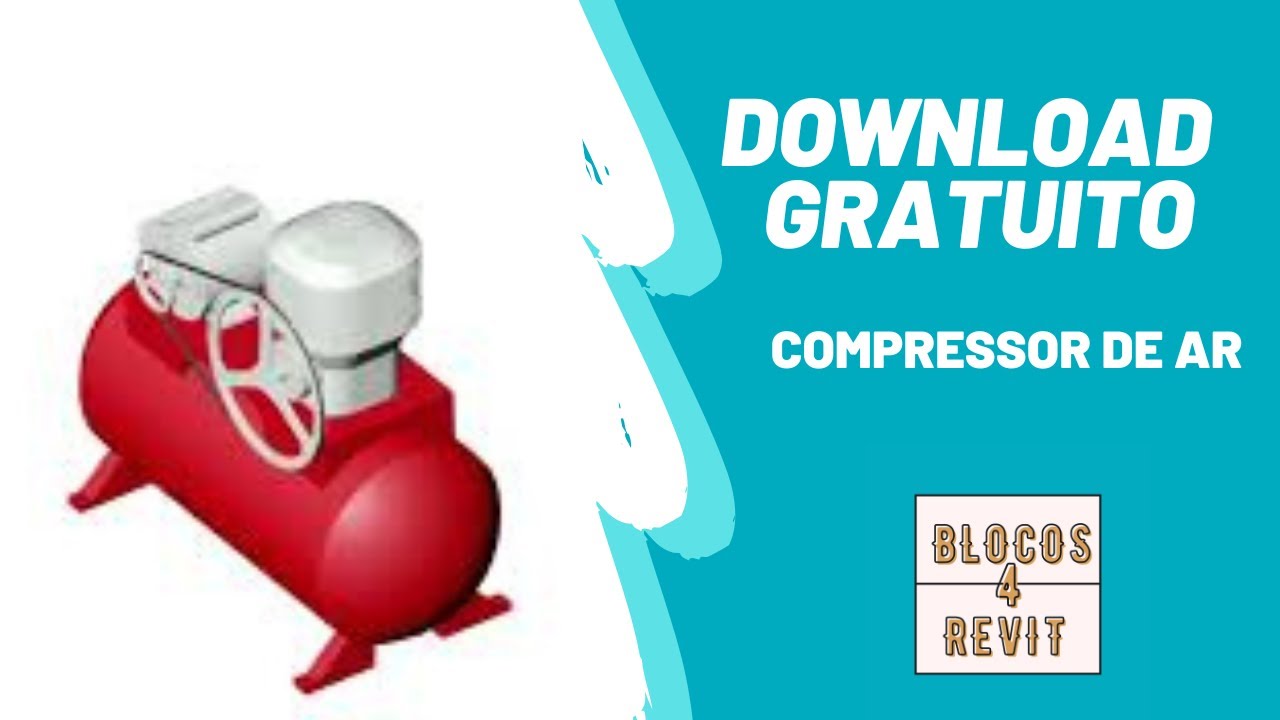 Compressor de ar família Revit Download gratuito familiarevit YouTube