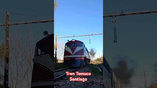 LA VUELTA DEL TREN TEMUCO A SANTIAGO ‼️ #train  #chile #railway #railway #locomotive #turismo