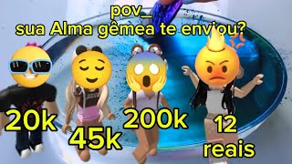 história de Roblox com slime pov_ sua alma gêmea te enviou?🤔 a invejosa se deu mal😜💅#viral