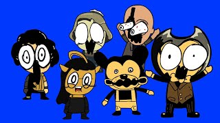 Pizza Tower Screaming Meme, but it's Bendy and The Dark Revival