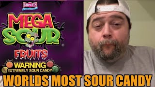 Sour candy challenge, the world’s most sour candy