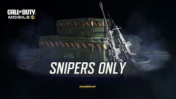 Call Of Duty: Mobile- Snipers Only Mode Gameplay!!! (PART 4) | Milton37LiveCODM