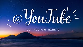 Set Youtube Handle