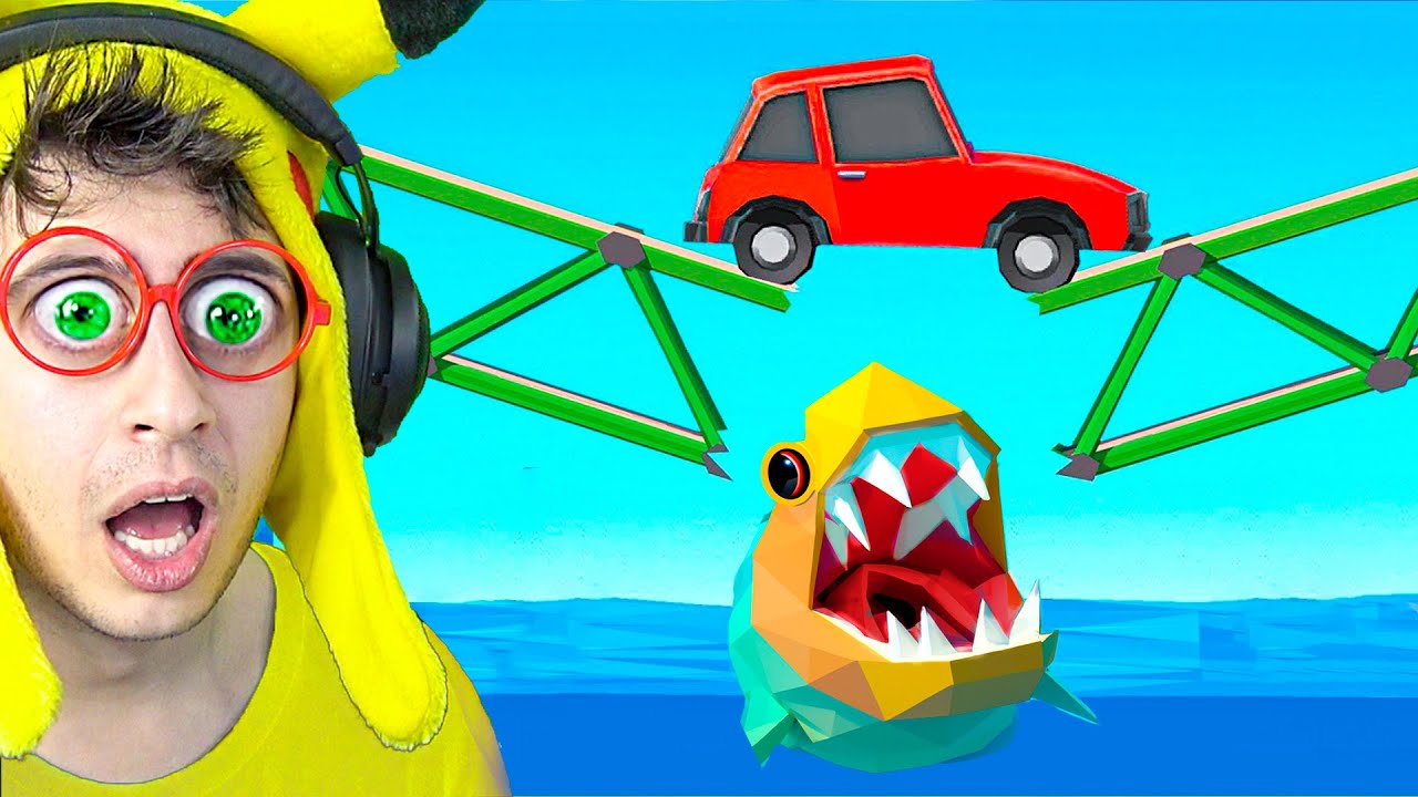 Los PEORES puentes del MUNDO 3 😱⚠️!! (ayuda) - Poly Bridge 3 TEKENDO