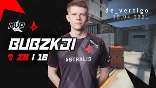 MVP CSGO POV: Astralis Bubzkji (28/16) vs Complexity (de_vertigo) @ DreamHack Masters