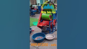 MÁY BÓC VỎ LẠC (ĐẬU PHỘNG) CÓ QUẠT GIÓ