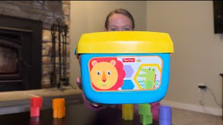 Fisher-Price Stacking Toy Baby’s First Block Shapes #founditonamazon #fisherpricetoys