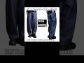 #shorts デニムワイドカーブパンツと作り方/Wゴム/ DIY Denim wide curve pants［shimachan17］