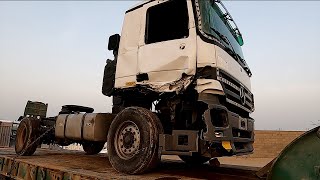 Mercedes Truck Accident Cabin Repairing And Restoration || Accident Truck ||