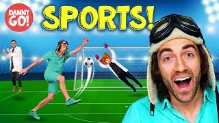 The Sports Adventure! ⚽️⚾️🏀 /// Danny Go! Full Episodes for Kids