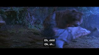 The Edge 1997 Bear Attacks Their Camp, Devouring Stephen And Chasing Charles And Bob Away.