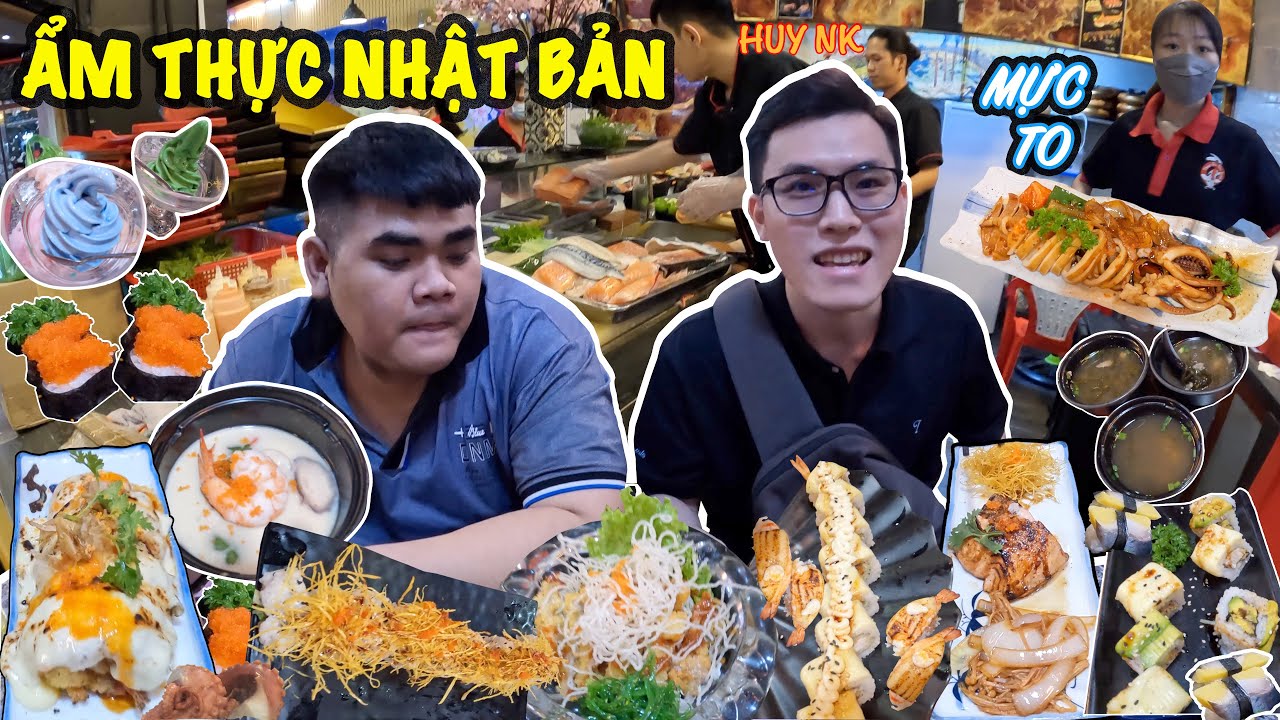 những quán sushi ngon rẻ ở tphcm 2022 Update Ăn Sập Tiệm Ẩm Thực Nhật Bản - Huy NK Ăn Sushi CƠM CUỘN Vừa Ngon Vừa Rẻ!