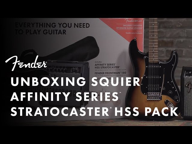 Squier - Affinity Series™ Stratocaster Hss Pack Maple Fingerboard