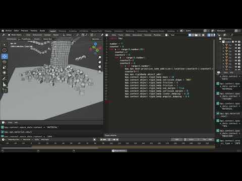 Arte procedural // Blender + Python