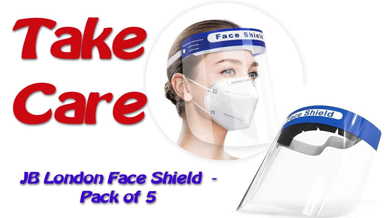 JB London Face Shield Pack of 5 YouTube