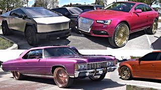 Easter Car Show | Nava Top 5 Edition: Big Rims, Donks, Amazing Cars, CyberTruck