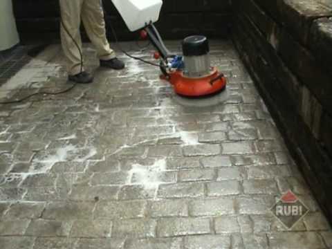 Como pulir marmol (RUBI RO 81 CRISTALIZADOR) 