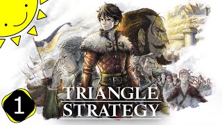 Let's Play Triangle Strategy | Part 1 - An Eventful First Meeting | Blind Gameplay Walkthrough