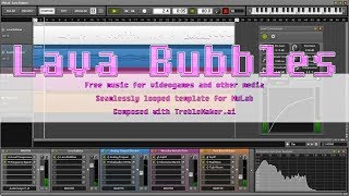 Lava Bubbles - 80bpm magma soundscape @Ugotsta