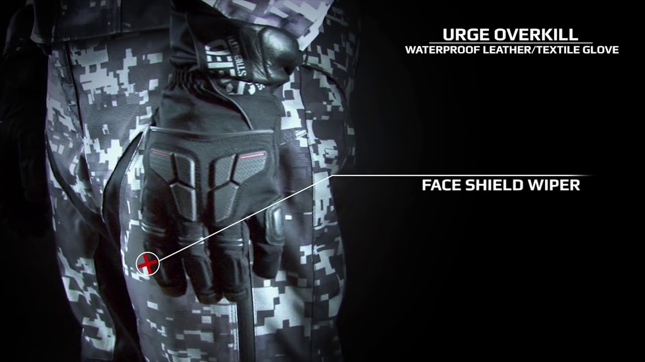 Speed and Strength   Urge Overkill™ Leather Textile Glove