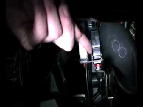 How to replace brake light switch bmw e36