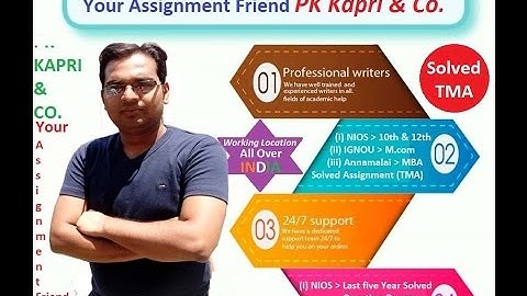 NIOS Tutor Mark Assignment (TMA) 2020-21, NIOS Solved Assignment April Season 2021