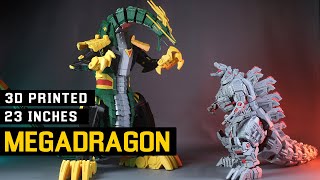 3D PRINTED MEGADRAGON NOT SERPENTERA ZORD