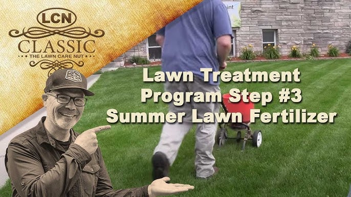 Lawn Treatment Program Step 3 Summer Lawn Fertilizer Youtube Lawn Treatment Program Step 3 Summer Lawn Fertilizer Youtube