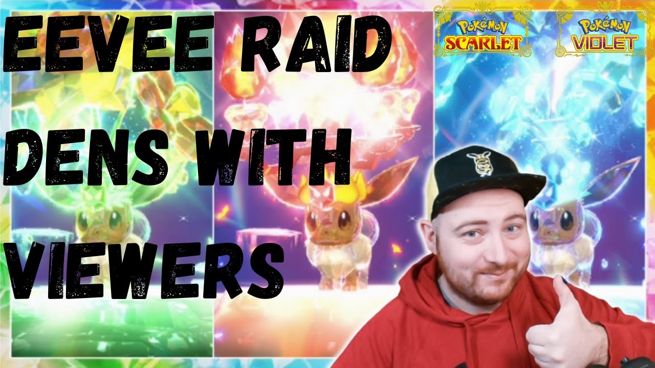 ALL 8 Eevee Evolutions 6IV 💥 Spotlight Raid Event💥Shiny Pokemon Scarlet  Violet