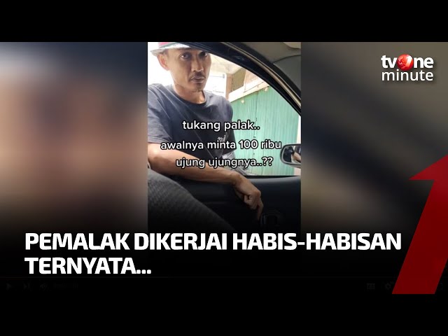 Kocak! Niat Memalak, ‘Pemalak’ Malah Dikerjai Hingga Boncos | tvOne Minute class=