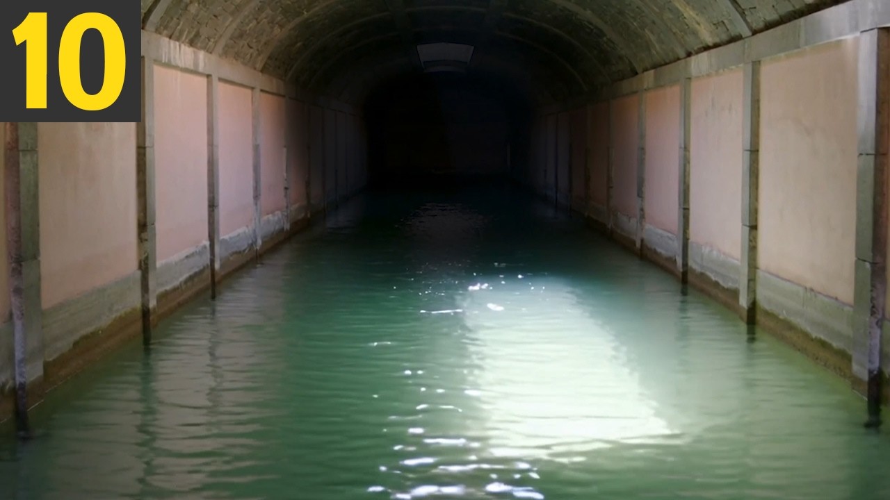 TOP 10 Ancient Water Buildings - Nobody Should Enter