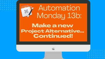 Automation Monday 13, Pt 2 - My Keyboard Maestro macro for New Project Alternatives in Logic!