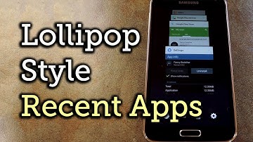 Get the Android Lollipop "Recent Apps" Menu on Any Android Device [How-To]