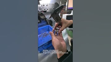 Spring Washer Machine #fasteners #fastener #spring #washers #springmachinefactory #washermachine