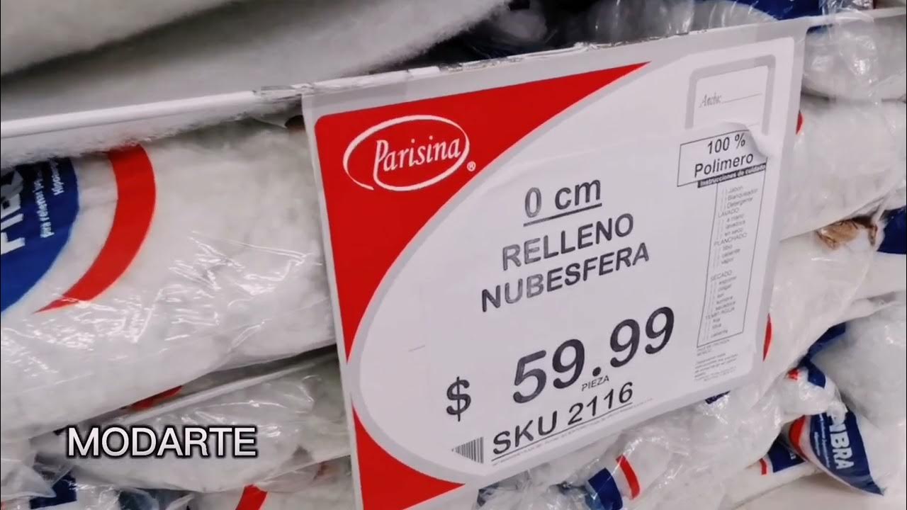 QUÉ MATERIAL usar para rellenar un cojín 